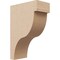 Ekena Millwork 4"W x 8"D x 12"H Classic Garner Rough Cedar Woodgrain TimberThane Corbel, Primed Tan CORUR04X08X12GARRCPR - alternate 1